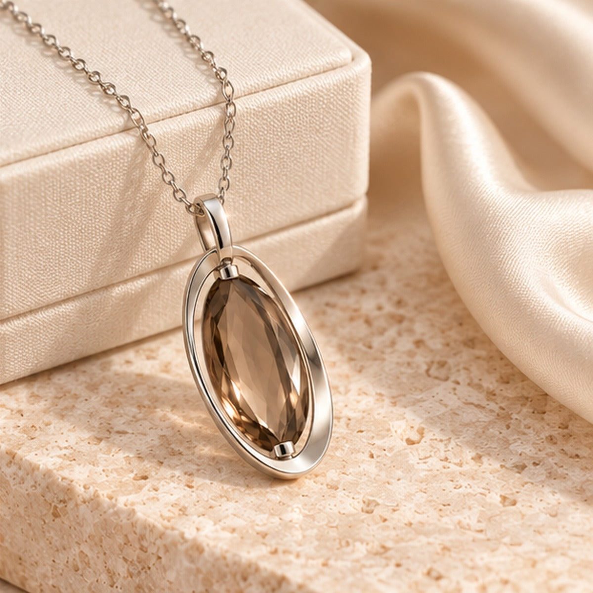 VIVALORA® Halcyon Pivot Pendant — lifestyle and gifting scene