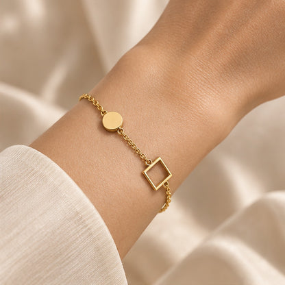 VIVALORA® Echo Balance Bracelet — worn view